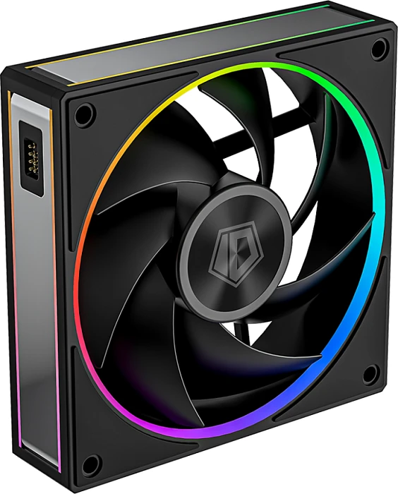 Комплект вентиляторов ID-COOLING MF Series черный, MF-12030-ARGB-K TRIO