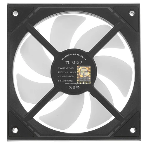 Вентилятор Thermalright TL-M12-S черный