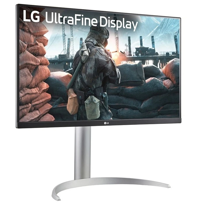 Монитор LG UltraFine 27UP650K-W, 27", белый