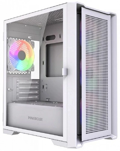 Корпус PowerCase Alisio Micro X4W V2 LE белый, Mini-Tower