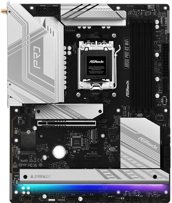 Мат. плата ASRock B850 Pro RS WiFi, AM5