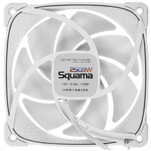 Вентилятор Geometric Future Squama 2503W Single Pack белый, 1F2503W112001