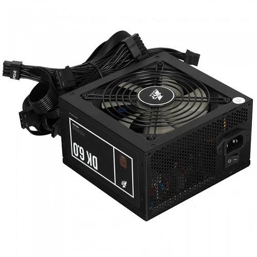 Блок питания 1STPLAYER DK PREMIUM 6.0 черный, PS-600AX