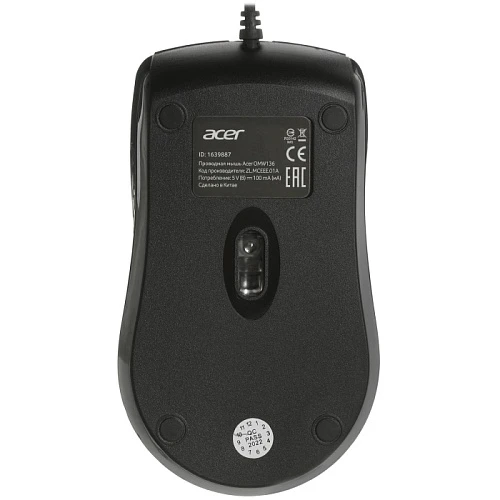 Мышь Acer OMW136, черный