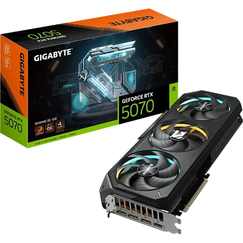 Видеокарта GIGABYTE GeForce RTX 5070 GAMING OC 12Gb