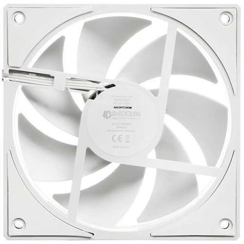 Комплект вентиляторов ID-COOLING AF Series белый, AF-127-ARGB-W TRIO