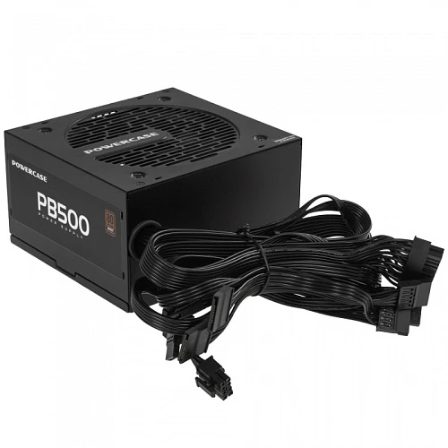 Блок питания PowerCase PB500 черный, PS-500B-DC