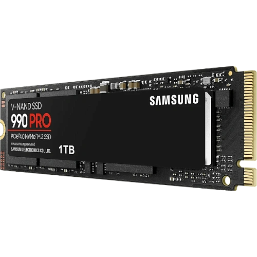 SSD накопитель Samsung 990 PRO 1Tb M.2 NVMe, MZ-V9P1T0BW