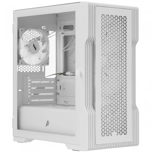Корпус 1STPLAYER TRILOBITE T3 ARGB белый, Mini-Tower