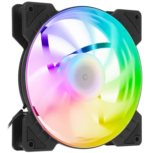 Вентилятор Powercase M6-14-LED черный