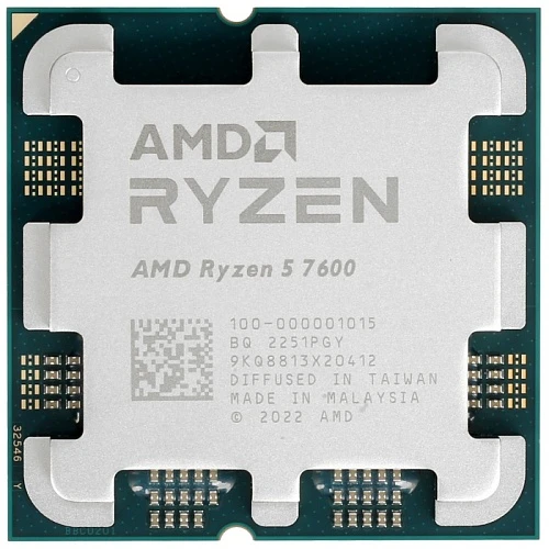 Процессор AMD Ryzen 5 7600, OEM, AM5