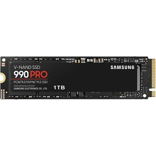 SSD накопитель Samsung 990 PRO 1Tb M.2 NVMe, MZ-V9P1T0BW