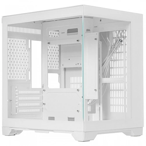 Корпус 1STPLAYER MEGAVIEW MV5-TP белый, Mini-Tower