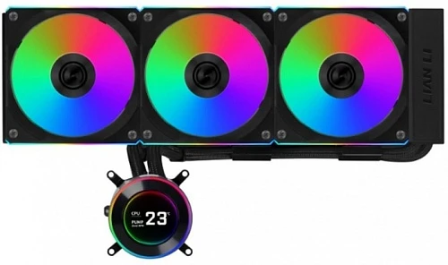Система охлаждения LIAN LI HYDROSHIFT II LCD-C 360CL черная, G89.GHS2LCD36RB.R0