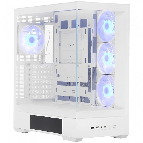 Корпус ZALMAN P40 DS белый, Mid-Tower