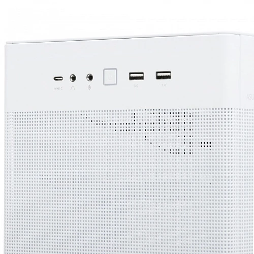 Корпус ASUS ​Prime AP201 TG белый, Mini-Tower