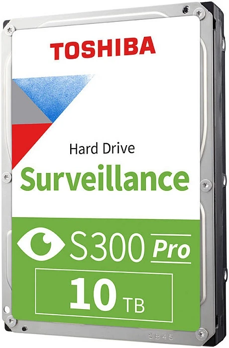 HDD диск Toshiba S300 Pro Surveillance 10Tb 3.5", MD10ADA10TV