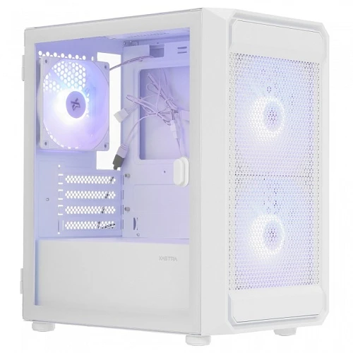 Корпус XASTRA A303M 3ARGB белый, Mini-Tower