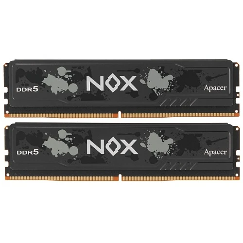 Оперативная память Apacer NOX 32Gb 5200Mhz, KIT 2*16Gb, AH5U32G52C522MBAA-2