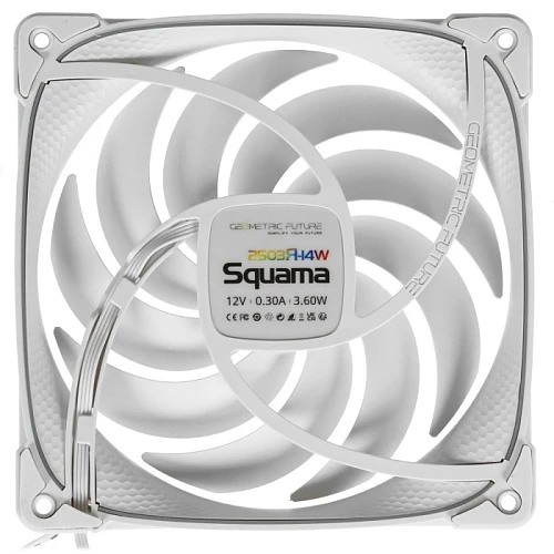 Комплект реверсных вентиляторов Geometric Future Squama 2503RW-14 белый, 1F2503R314100