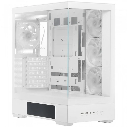 Корпус ZALMAN P40 DS белый, Mid-Tower