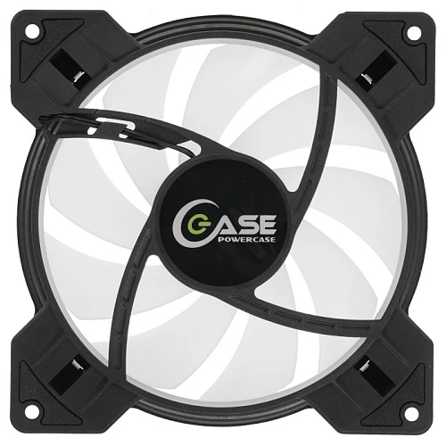 Вентилятор Powercase M6-14-LED черный
