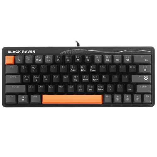 Клавиатура Defender Black Raven GK-417