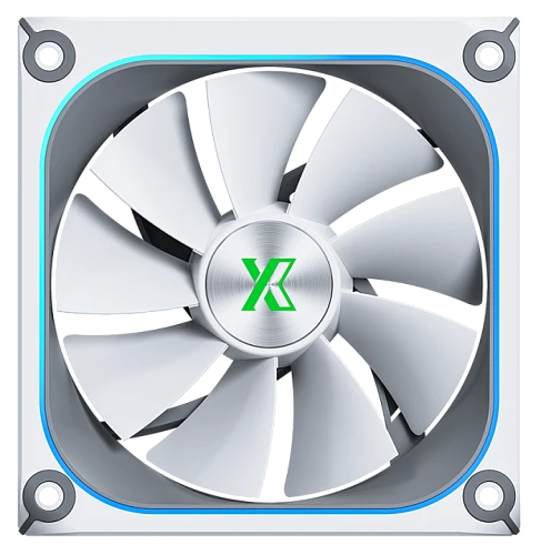Комплект вентиляторов XASTRA FZ120W ARGB белый, FZ120-3WA-CXX-GL
