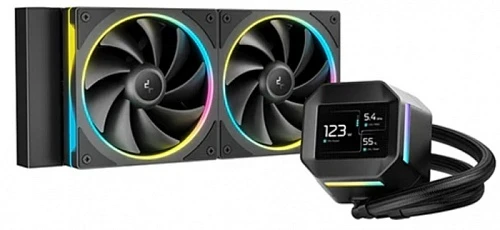 Система охлаждения DEEPCOOL LM240 черная, R-LM240-BKDMMC-1