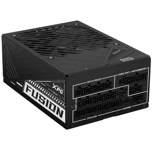 Блок питания ADATA XPG FUSION 1600 TITANIUM черный, FUSION1600T-BKCEU