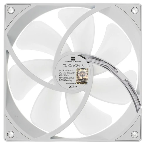 Вентилятор Thermalright TL-C14CW-S белый