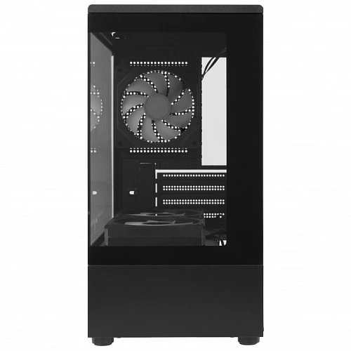 Корпус XASTRA Q300M 3ARGB-FM-C6 черный, Mini-Tower