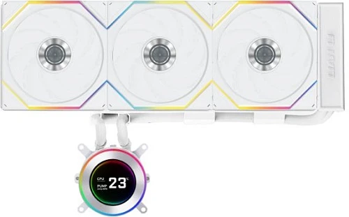 Система охлаждения LIAN LI HYDROSHIFT II LCD-C 360TL белая, G89.GHS2LCD36TW.R0