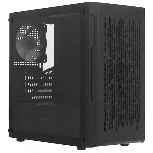 Корпус PowerCase Mistral Micro D3B ARGB V2 черный, Mini-Tower