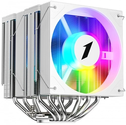 Кулер 1STPLAYER CRYO CY12L-D белый, CY12L-D-WH