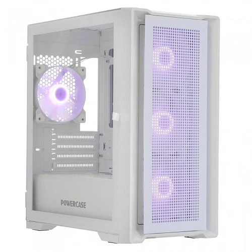 Корпус PowerCase Alisio Micro X4W V2 LE белый, Mini-Tower