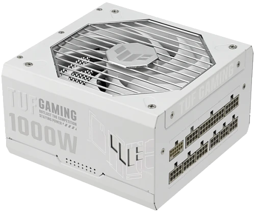Блок питания ASUS TUF Gaming 1000 Gold White белый, TUF-GAMING-1000G-WHITE