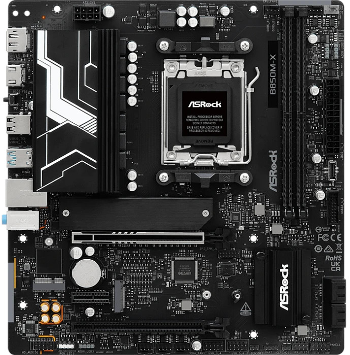 Мат. плата ASRock B850M-X R2.0, AM5