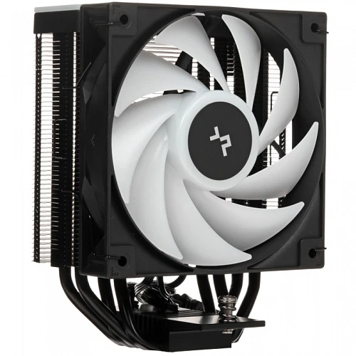 Кулер DEEPCOOL AG400 BK ARGB V2 черный, R-AG400-BKAMMN-GJD