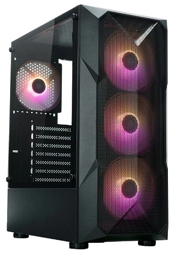 Корпус XASTRA A304 4ARGB-C6 черный, Mid-Tower