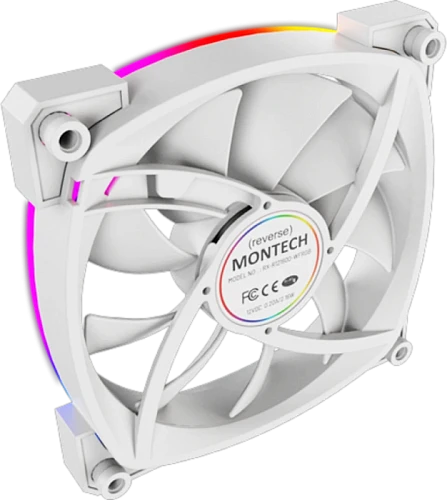 Комплект вентиляторов Montech RX120 белый, RX120W3P