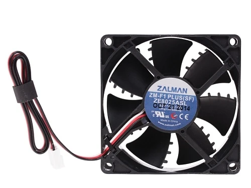 Вентилятор ZALMAN ZM-F1 PLUS (SF) черный, ZM-F1 PLUS(SF)