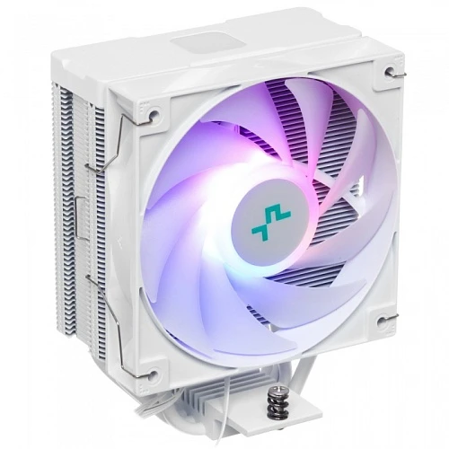 Кулер DEEPCOOL AG400 DIGITAL WH ARGB белый, R-AG400-WHADMN-G-1