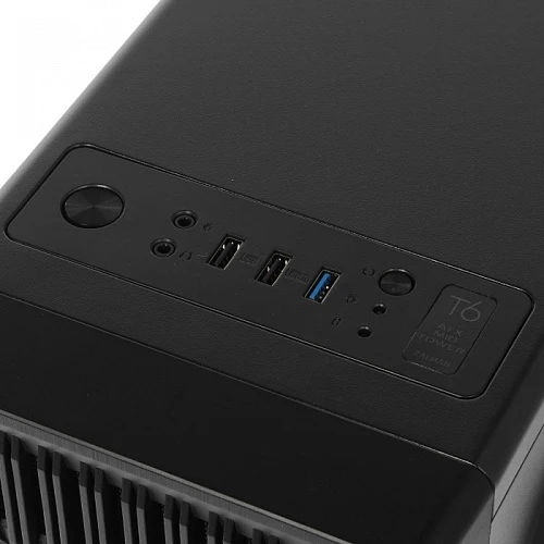 Корпус ZALMAN T6 черный, Mid-Tower