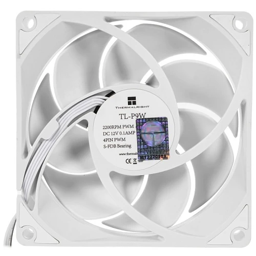 Вентилятор Thermalright TL-P9W белый, TL-P9W