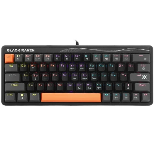 Клавиатура Defender Black Raven GK-417