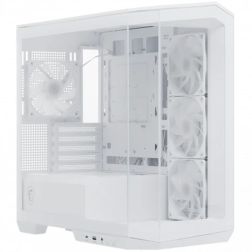 Корпус MSI MAG PANO M100R PZ белый, Mini-Tower