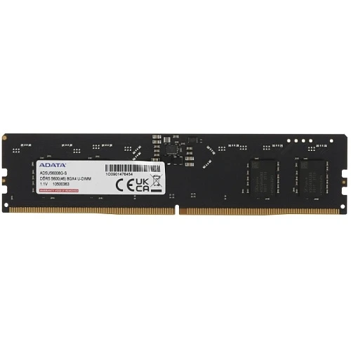 Оперативная память ADATA 8Gb 5600Mhz, AD5U56008G-S