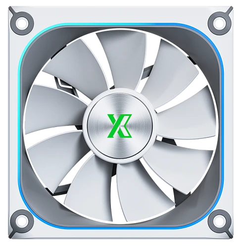 Реверсный вентилятор XASTRA FZ120W ARGB reverse белый, FZ120-1WA-CRX-GL
