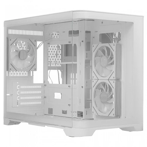 Корпус 1STPLAYER UVIEW UV6 ARGB белый, Mini-Tower